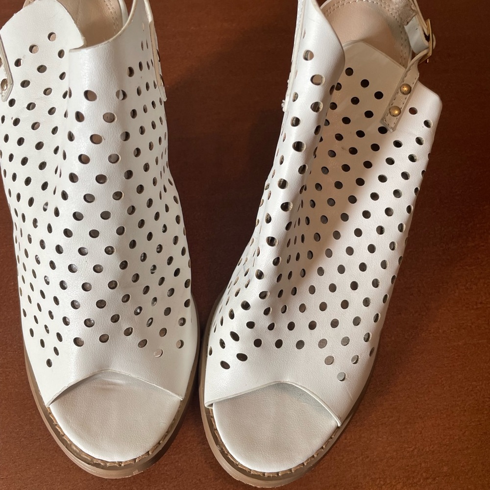 New White Sandals